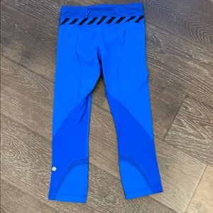 Lululemon Althletica Cropped Leggings